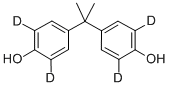 双酚A-2,2',6,6'-D4 结构式
