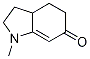 1,2,3,3a,4,5-hexahydro-1-Methyl-6H-Indol-6-one 结构式