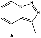 4-BROMO-3-METHYL-[1,2,3]TRIAZOLO[1,5-A]PYRIDINE 结构式