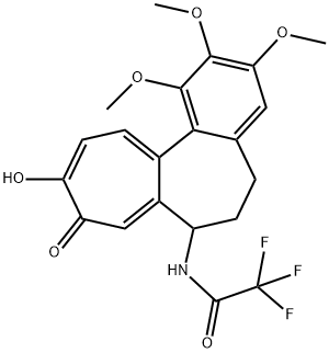 (R/S)-N-Deacetyl Colchiceine N-Trifluroracetate 结构式