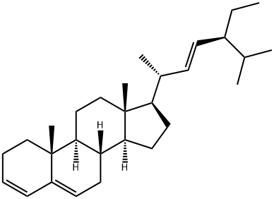 (24S)-ETHYLCHOLESTA-3,5,22-TRIENE 结构式