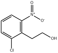 2-(2-氯-6-硝基苯基)乙醇 结构式