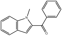 2-Benzoyl-1-methyl-1H-indole 结构式