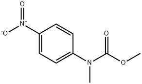 METHYL N-METHYL-N-(4-NITROPHENYL)CARBAMATE 结构式