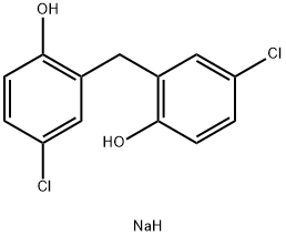 DICHLOROPHEN SODIUM SALT 结构式