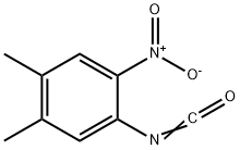 4,5-二甲基-2-硝基苯异氰酸酯 结构式