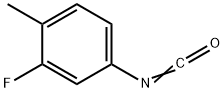 3-氟-4-甲基苯异氰酸酯 结构式