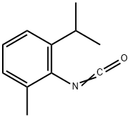2-异丙基-6-甲基苯基异氰酸酯 结构式