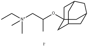 1-(3-(Dimethylamino)propoxy)adamantane ethyl iodide 结构式