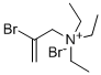 AMMONIUM, (2-BROMOALLYL)TRIETHYL-, BROMIDE 结构式