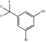 3-溴-5-三氟甲基苯酚 结构式