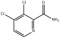 3,4-二氯-2-吡啶甲酰胺 结构式