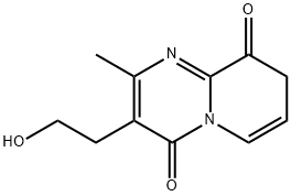 9-HYDROXY-3-HYDROXYETHYL-2-METHYL-4H-PYRIDO[1,2-A]PYRIMIDIN-4-ONE 结构式