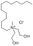 Di(2-hydroxyethyl)methyltridecylammonium chloride 结构式