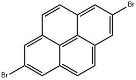 2,7-二溴芘 结构式