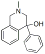 1,2,3,4-Tetrahydro-2-methyl-4-phenylisoquinolin-4-ol 结构式