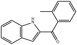 2-(2-Methylbenzoyl)-1H-indole 结构式