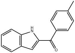 1H-Indol-2-yl(p-tolyl) ketone 结构式