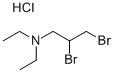 1-Diethylamino-2,3-dibromopropane hydrochloride 结构式