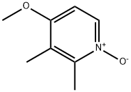 2,3-二甲基-4-甲氧基吡啶氮氧化物 结构式