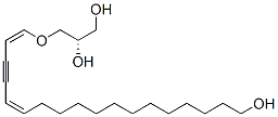 (2S,5Z,9Z)-4-Oxa-5,9-docosadien-7-yne-1,2,22-triol 结构式