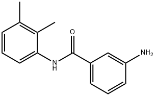 3-氨基-N-(2,3-二甲基苯基)苯甲酰胺 结构式