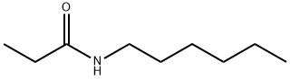 N-Hexylpropionamide 结构式