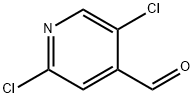 2,5-二氯吡啶-4-醛 结构式
