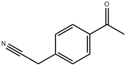 4-acetylphenylacetonitrile 结构式