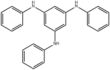 N,N',N''-三苯基-1,3,5-苯三胺 结构式