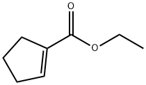 1-环戊烯-1-甲酸乙酯 结构式