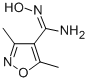 4-Isoxazolecarboximidamide,N-hydroxy-3,5-dimethyl- 结构式