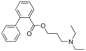 3-diethylamino-1-propanol 2-phenylbenzoate 结构式