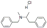 N-benzyl-N-methyl-1-phenyl-propan-2-amine hydrochloride 结构式