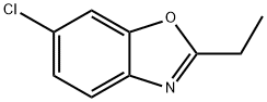 2-乙基-6-氯苯并噁唑 结构式