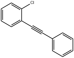 1-Phenyl-2-(2-chlorophenyl)ethyne 结构式