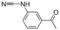 Cyanamide, (3-acetylphenyl)- (9CI) 结构式