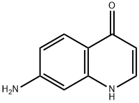 7-氨基喹啉-4-醇 结构式