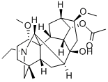 14-O-ACETYLSACHACONITINE 结构式