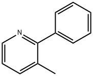 3-甲基-2-苯基吡啶 结构式