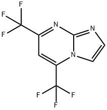 5,7-双三氟甲基咪唑[1,2-A]嘧啶 结构式