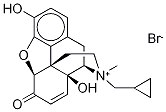 N-甲基-7,8-二脱氢纳曲酮溴化物 结构式
