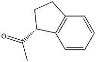 Ketone, 1-indanyl methyl, (R)-(-)- (8CI) 结构式