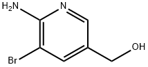 (6-氨基-5-溴吡啶-3-基)甲醇 结构式