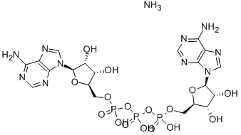 DIADENOSINE TRIPHOSPHATE AMMONIUM SALT 结构式