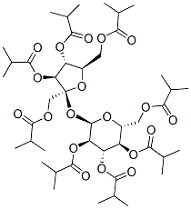 sucrose octaisobutyrate 结构式