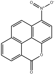 1-nitro-5H-phenanthro(4,5-bcd)pyran-5-one 结构式