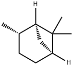 (1S)-(-)-TRANS 蒎烷 结构式