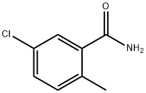 5-氯-2-甲基苯甲酰胺 结构式