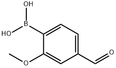 4-甲酰基-2-甲氧基苯基硼酸 结构式